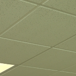 2x4 Armstrong Cortega Suspended Ceiling Tile Close up